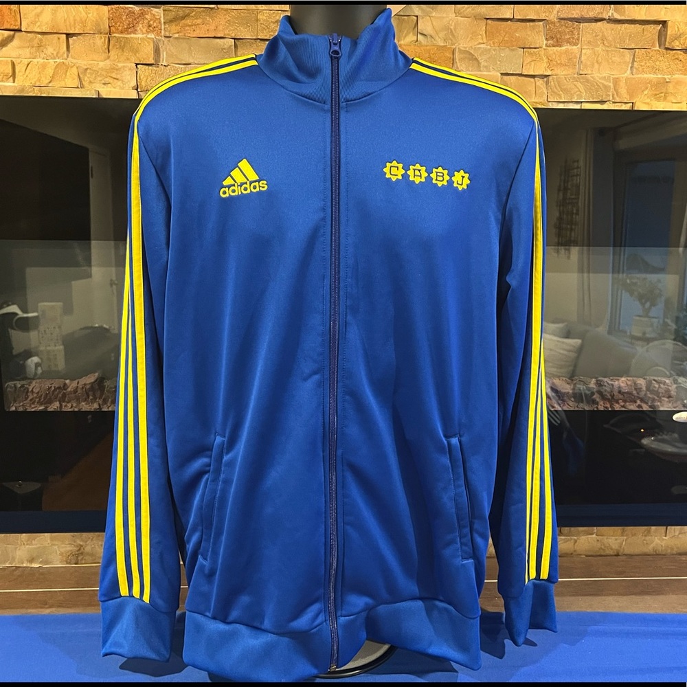 ORIGINAL , NEW w/TAGS , BOCA JUNIORS JACKET, size L ,